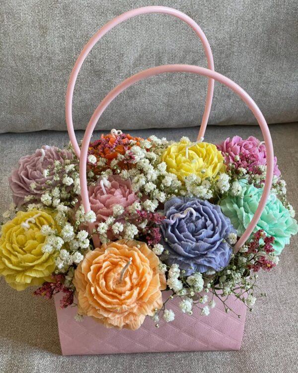 Bucket Candle Bouquet - Image 3