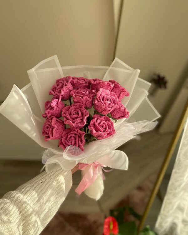 Crochet Flower Bouquet