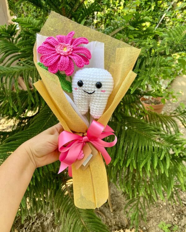 Crochet Flower Bouquet