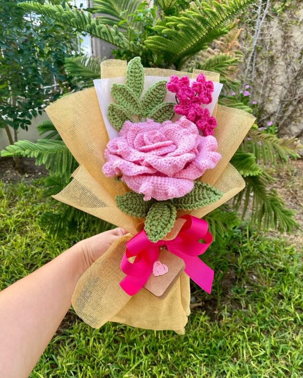 Crochet Flower Bouquet
