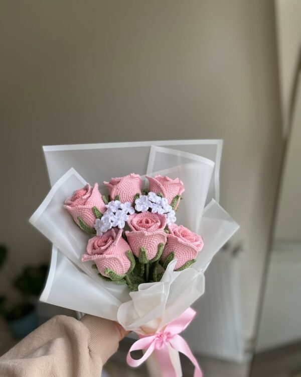 Crochet Flower Bouquet