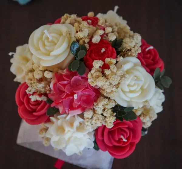 Soy Wax Candle Bouquet - Image 3