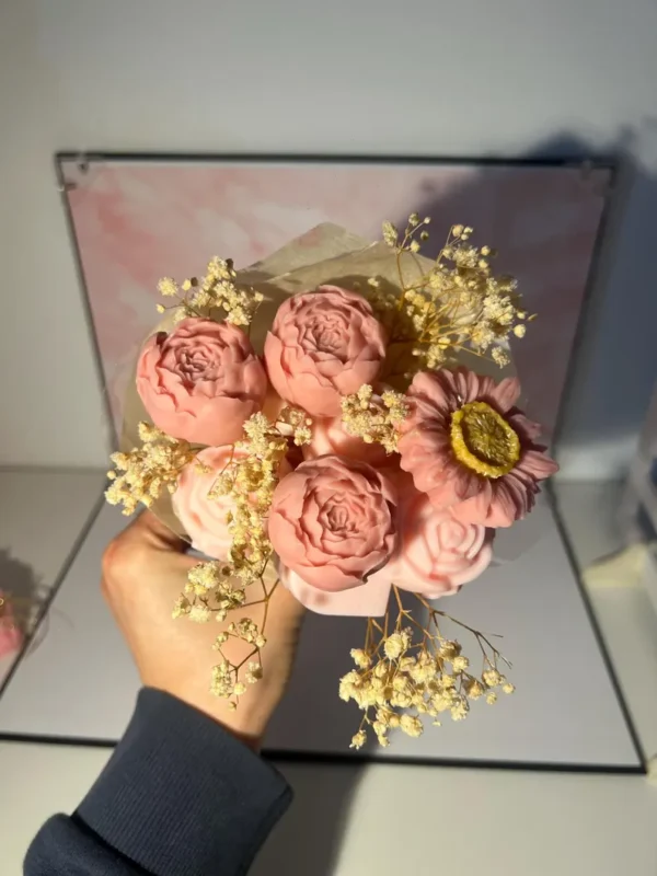 Mini Soy Wax Candle Bouquet