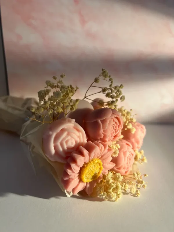 Mini Soy Wax Candle Bouquet - Image 4