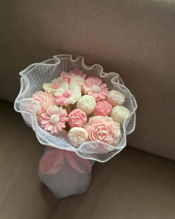 Flower Bouquet Candle
